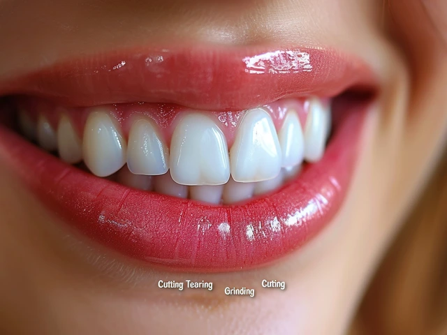 Jaké typy zubů jsou nejlepší pro trhání a řezání?