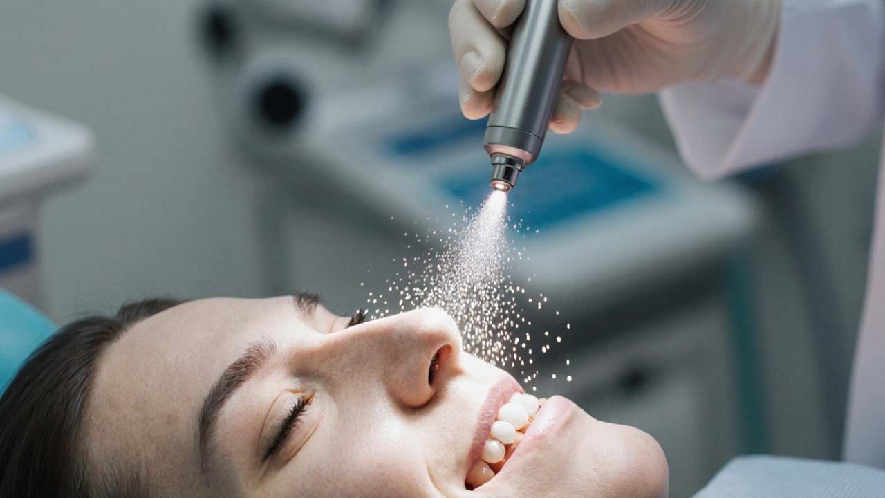 Pískování zubů - kompletní průvodce