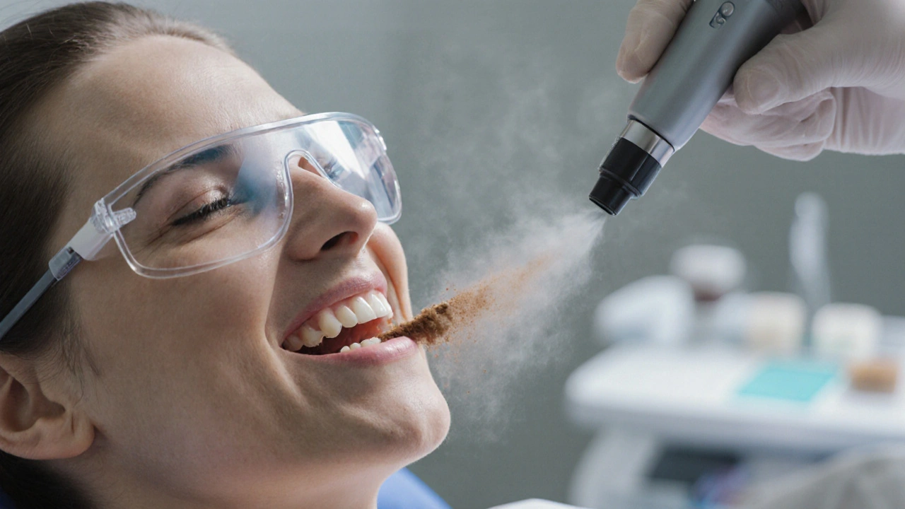 Co je pískování zubů a proč je to důležité pro estetickou péči o zuby