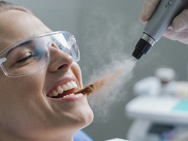 Co je pískování zubů a proč je to důležité pro estetickou péči o zuby