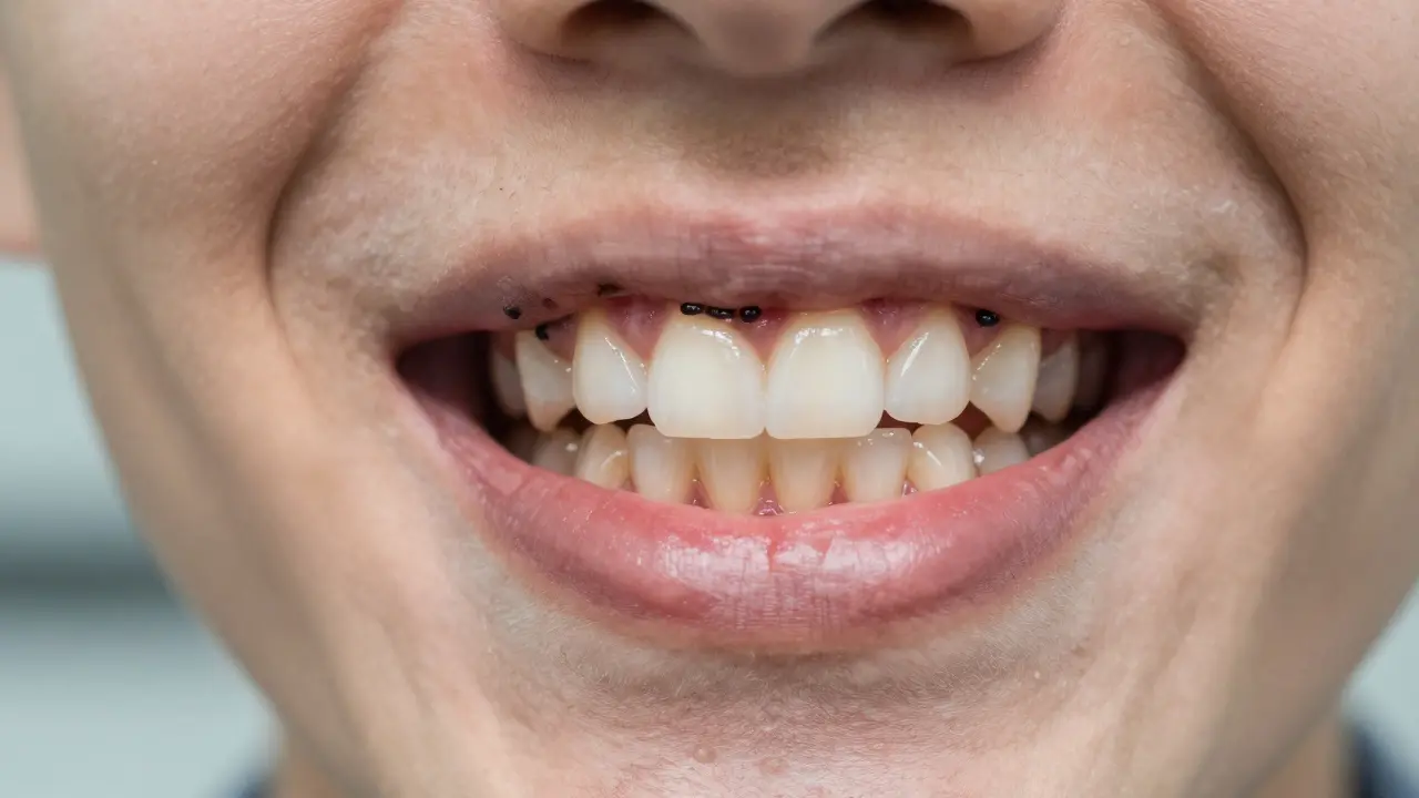 Jak černý zubní kámen ovlivňuje vaše trávení: skrytý vliv na vaše trávicí systém