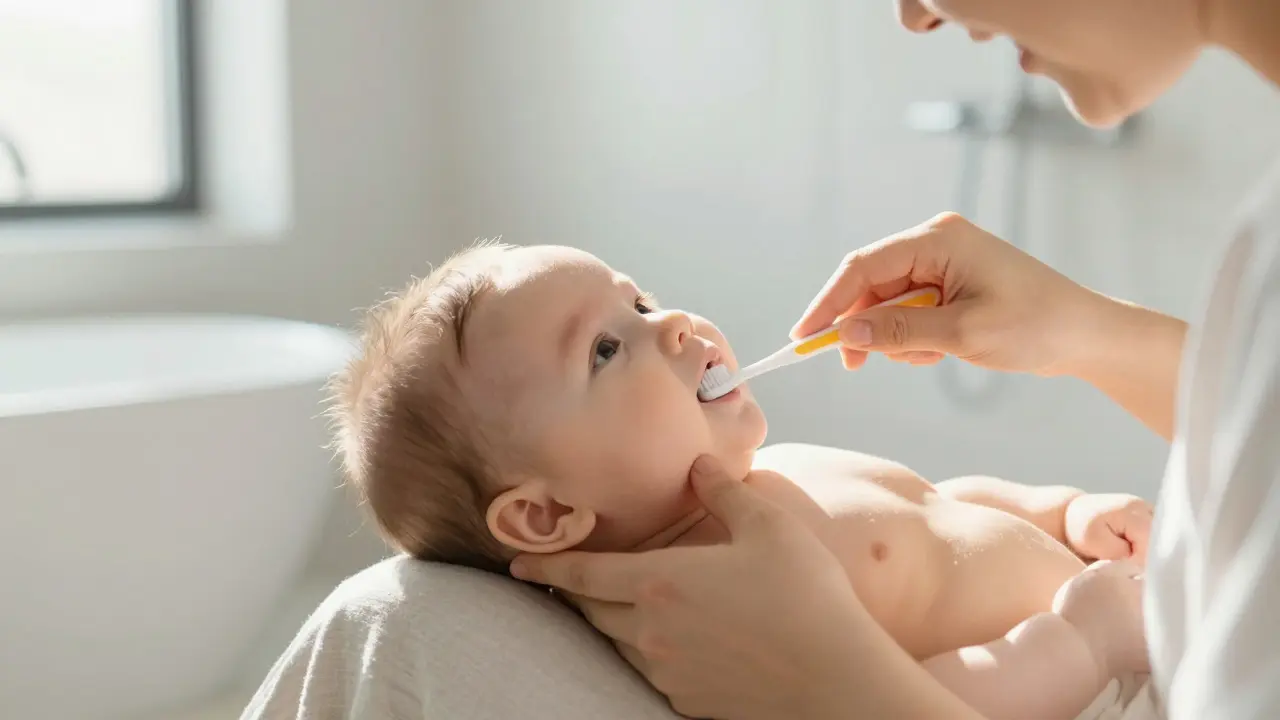 Jak vybrat první zubní kartáček pro miminka a děti: Průvodce Curaproxem