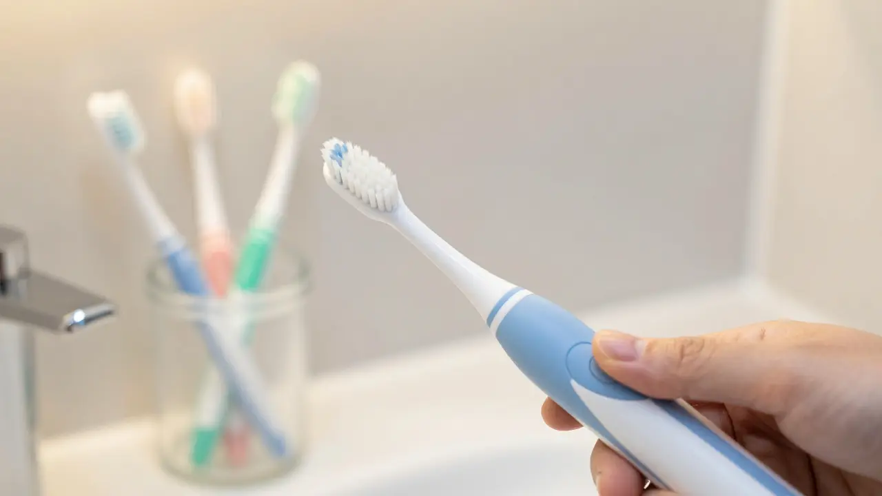 Správná technika čištění zubů s elektrickým kartáčkem a mezizubními kartáčky