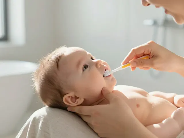 Jak vybrat první zubní kartáček pro miminka a děti: Průvodce Curaproxem