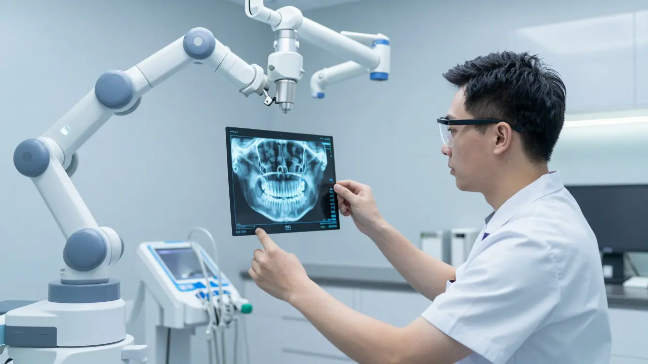 Moderní stomatologie s robotickou asistencí a 3D skenem