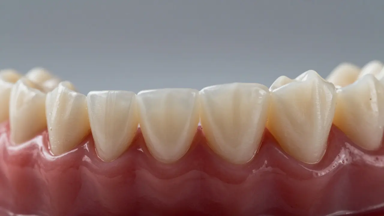 Detailní porovnání struktury mléčných a trvalých zubů