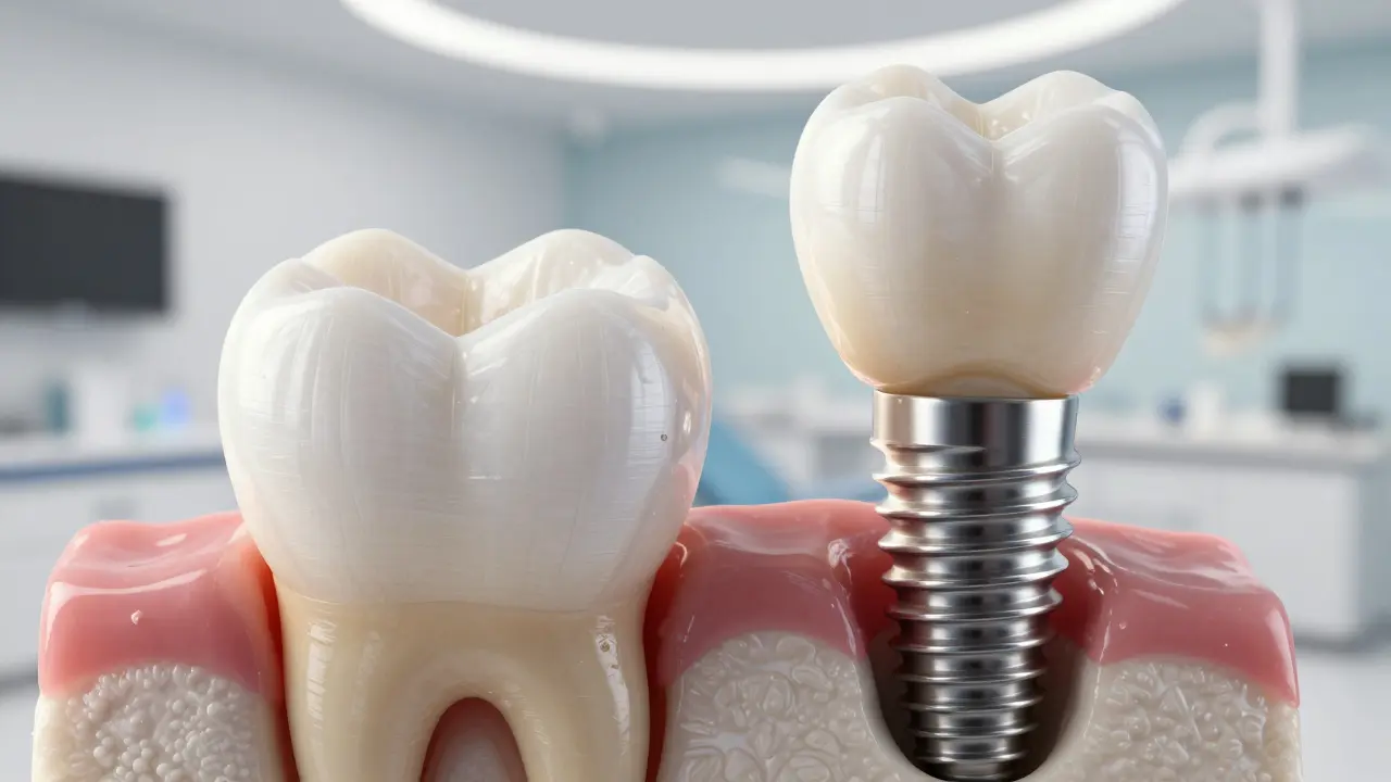 Keramické zuby versus zubní implantáty: Co je lepší volbou?